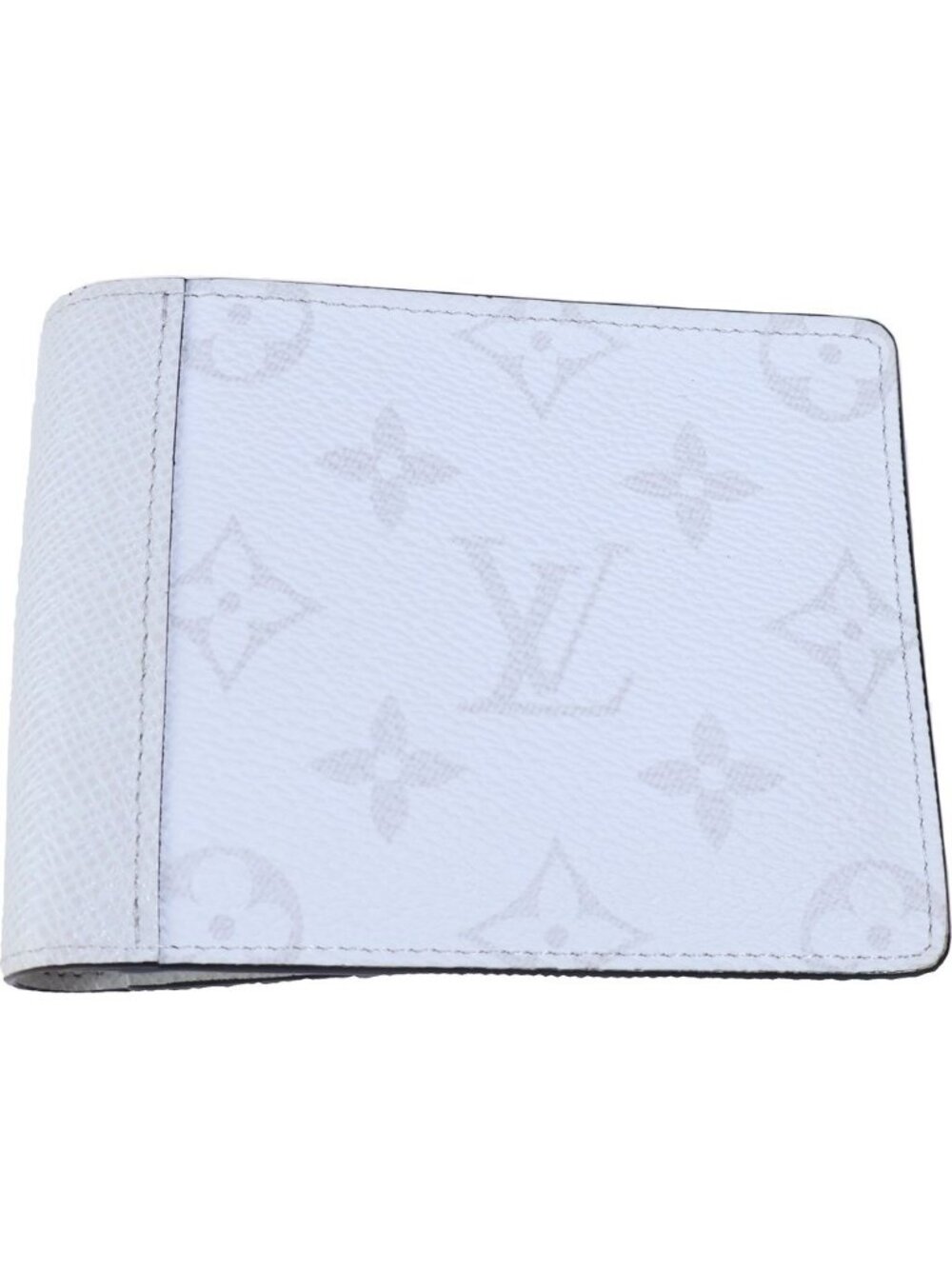 Louis Vuitton Taigarama Portefeuille Multiple Antarctica Compact Wallet Bifold